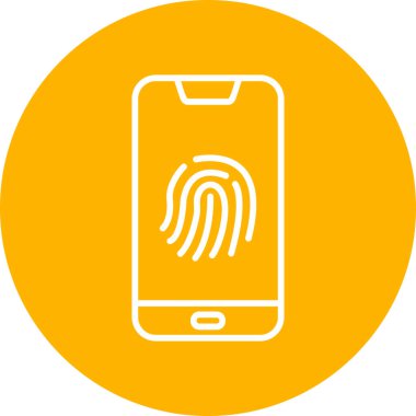 akıllı telefon simgesi vektör illüstrasyonu