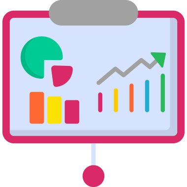 vector illustration of project management modern icon in design
