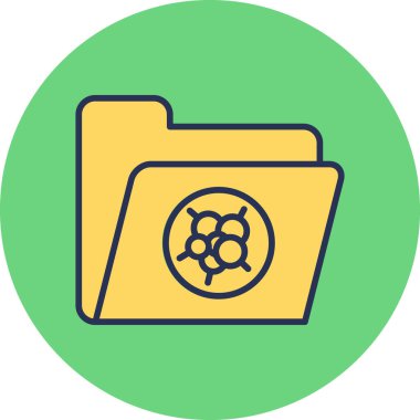 folder icon, web simple illustration
