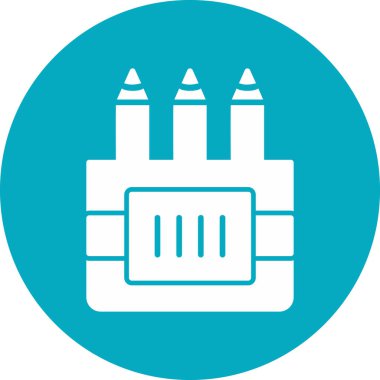 Modern eğitim ikonunun vektör illüstrasyonu