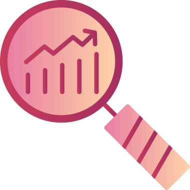 Ağ için büyüteç loupe simgesi 