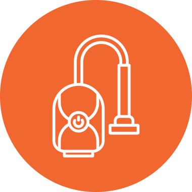 vector illustration of modern Vacuum Cleaner