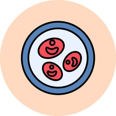 Gıda simgesinin vektör illüstrasyonu