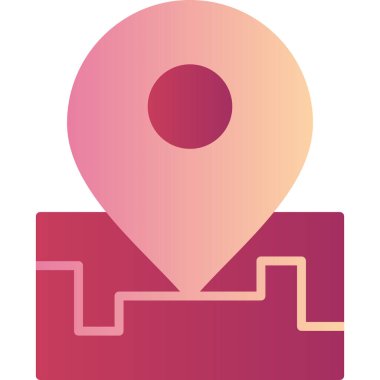 Yer tutucu. Web simgesi basit illüstrasyon