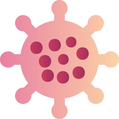 Virus icon modern vector illustration 