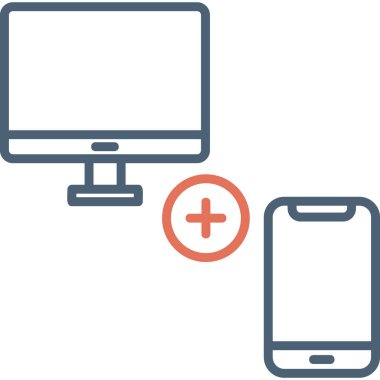 Çapraz Satma modern simgesi, vektör illüstrasyonu