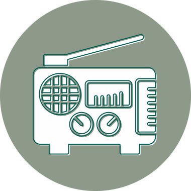 Modern b 'nin vektör illüstrasyonu eksik simgesi