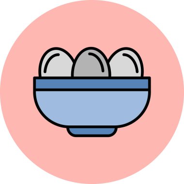 Gıda simgesinin vektör illüstrasyonu