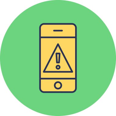 akıllı telefon simgesi vektör illüstrasyonu