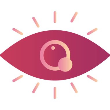 Eye icon modern vector illustration