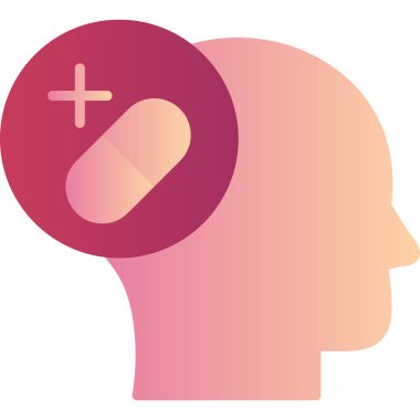 Ruh Sağlığı web simgesi basit tasarım