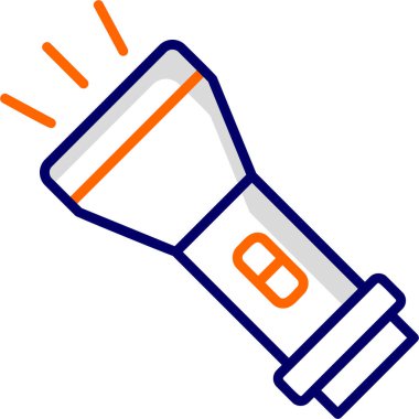 el feneri. Web simgesi basit illüstrasyon 