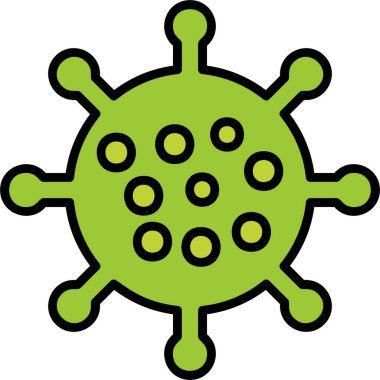 Virus icon modern vector illustration 