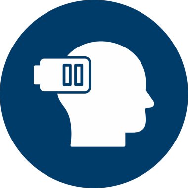 Yorgun konsept renk vektörü çizimi