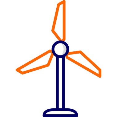 Türbin simgesi vektör illüstrasyonu