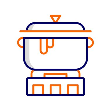 vector illustration of Cooking web icon