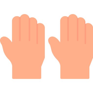 el simgesi vektör illüstrasyonu