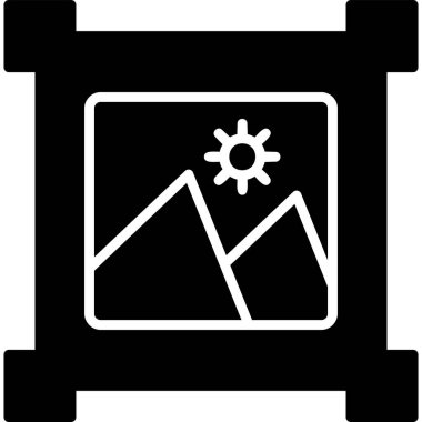 Görüntü. Web simgesi basit illüstrasyon