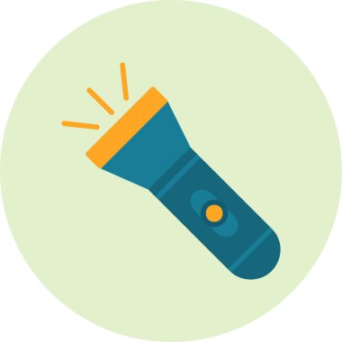 el feneri. Web simgesi basit illüstrasyon 