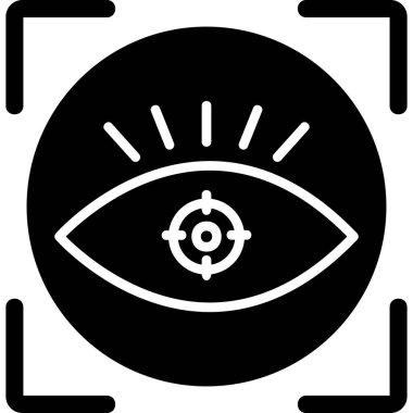 Vision icon modern vector illustration