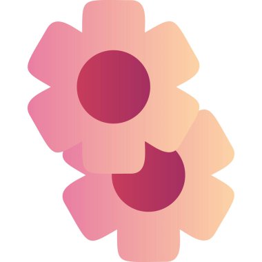 Gear modern simge, vektör illüstrasyonu