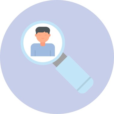 Asker ikonu vektör illüstrasyonuName