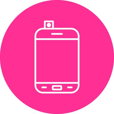 akıllı telefon simgesi vektör illüstrasyonu