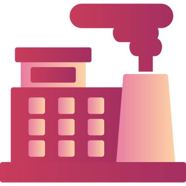 Bina. Web simgesi basit tasarım