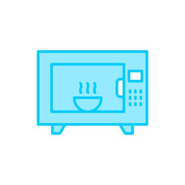 Mikrodalga fırın, akıllı telefon aygıtının dijital çizimi, 