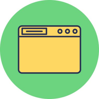 seo modern simgesinin vektör illüstrasyonu