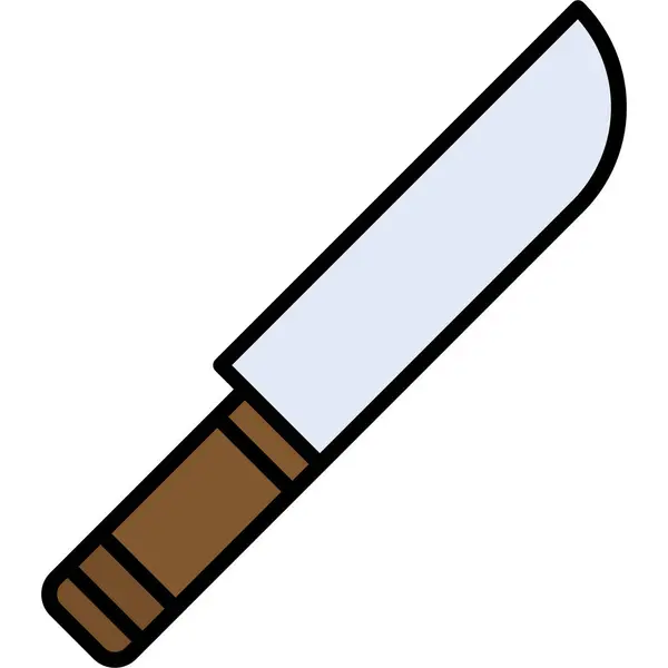 Ilustracja Wektora Noża — Wektor stockowy