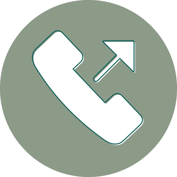 Telefon Symbol Vektor Illustration — Stockvektor