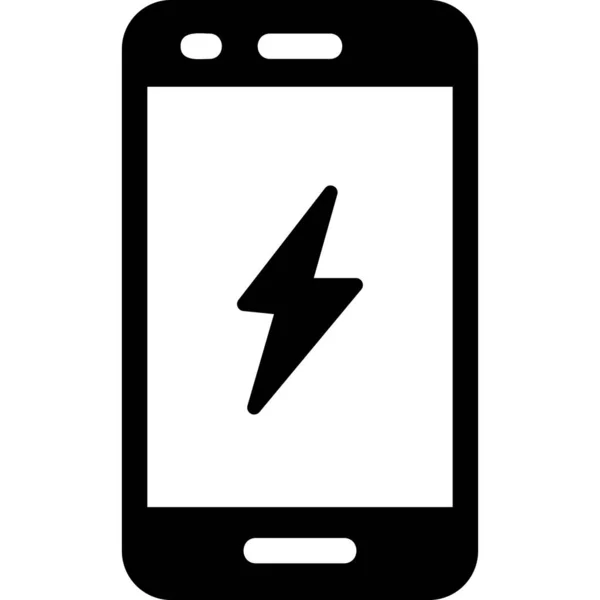 Recharge Mobile Illustration Numérique Smartphone — Image vectorielle