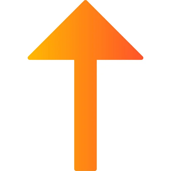 Arrow Showing Direction Web Simple Icon — Stock Vector