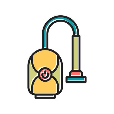 vector illustration of modern Vacuum Cleaner