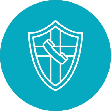 kalkan simgesi, vektör illüstrasyonu basit tasarım