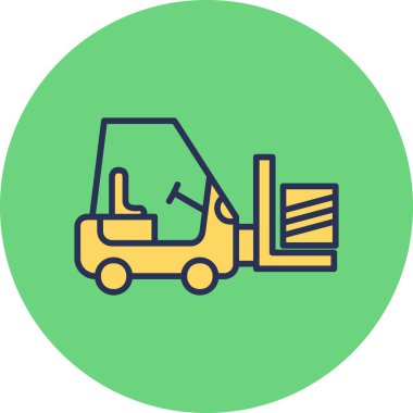 Yapı ve ticari simgenin vektör illüstrasyonu