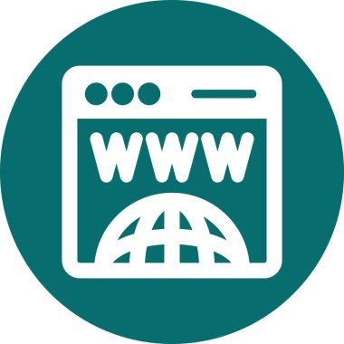 vector illustration of abstract website