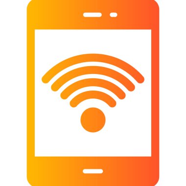 wifi simgesi vektör illüstrasyonu