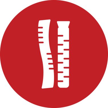 Miswak vektör simgesi, Salvadora persica ağacından yapılmış diş temizleme dalı 