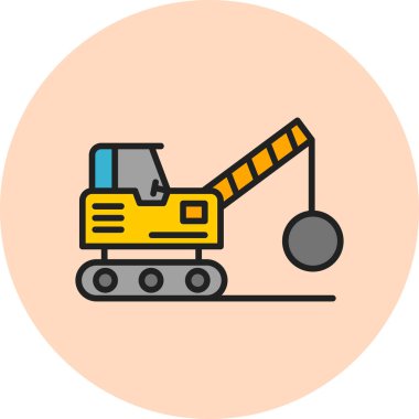 araç web simgesi basit illüstrasyon