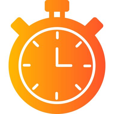 Kronometre Web simgesi basit tasarım