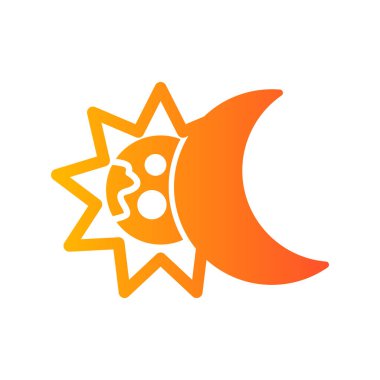 Ayın soyut web renk çizimi  