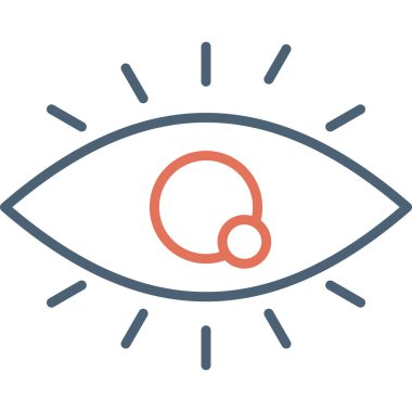 Eye icon modern vector illustration