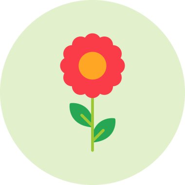 colorful art illustration of Flower with Petals