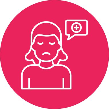 Kalbi olan bir adamın vektör çizimi