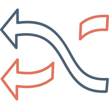 Web simgesini tazele, karıştır basit illüstrasyon