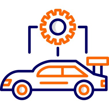 Araba tamiri. Web simgesi