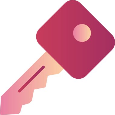 Anahtar. Web simgesi basit illüstrasyon