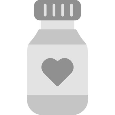 Vitamin Ağı simgesi basit illüstrasyon